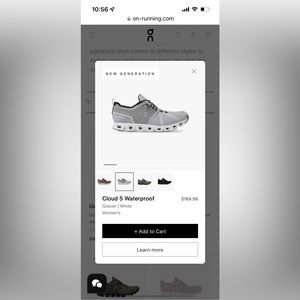 On Cloud 5 women’s tennis shoe